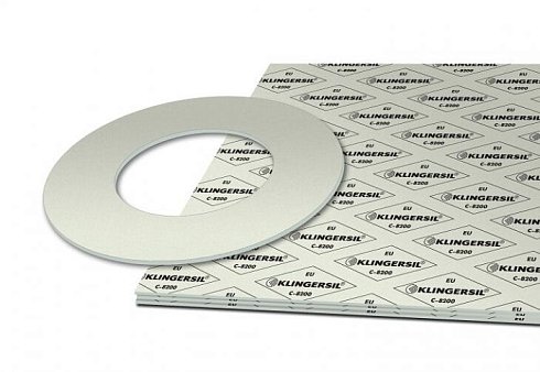 Фланцевая прокладка из безасбестового паронита KLINGERSIL® C-8200